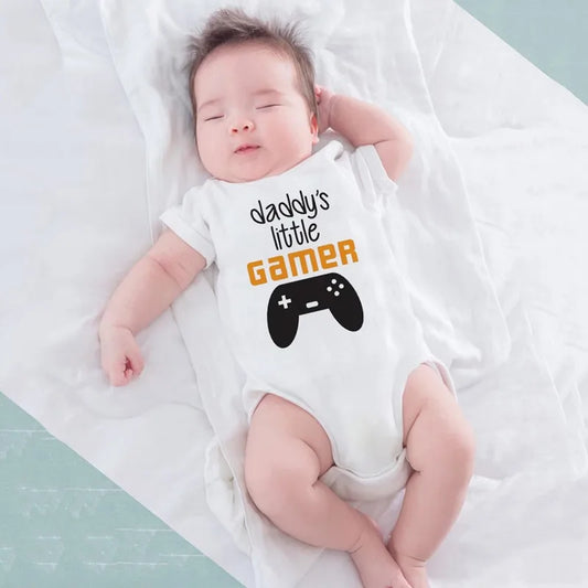 Daddy's Little Gamer Onesie 0-24m